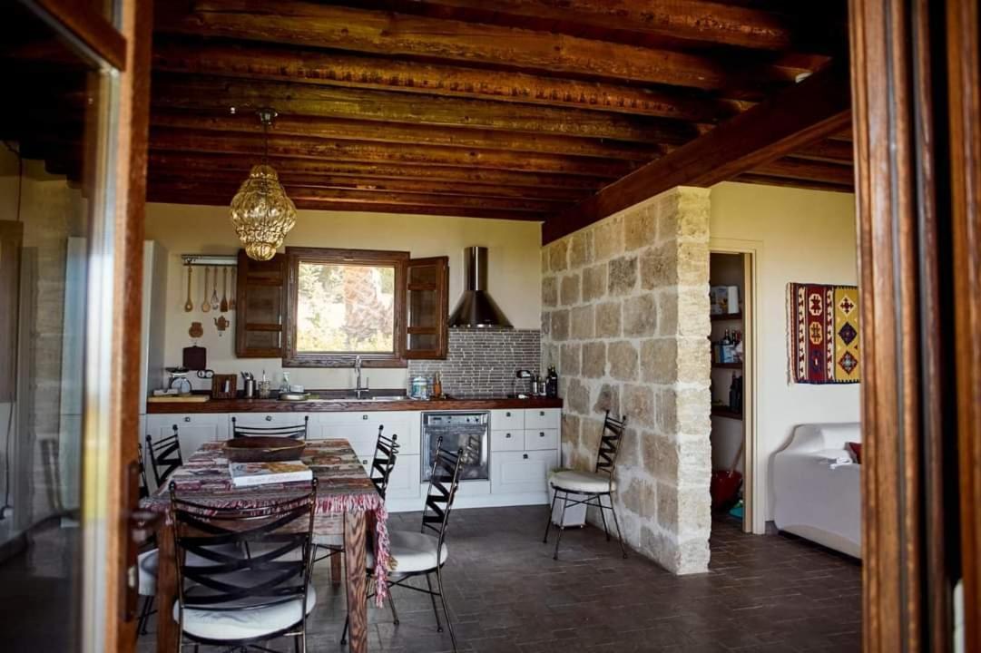Villa Siciliana Con Piscina E Vista Panoramica Sul Mare Borgetto Exterior foto