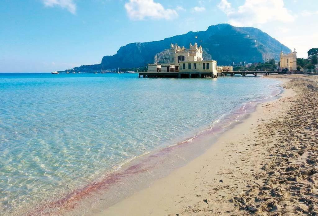 Villa Siciliana Con Piscina E Vista Panoramica Sul Mare Borgetto Exterior foto